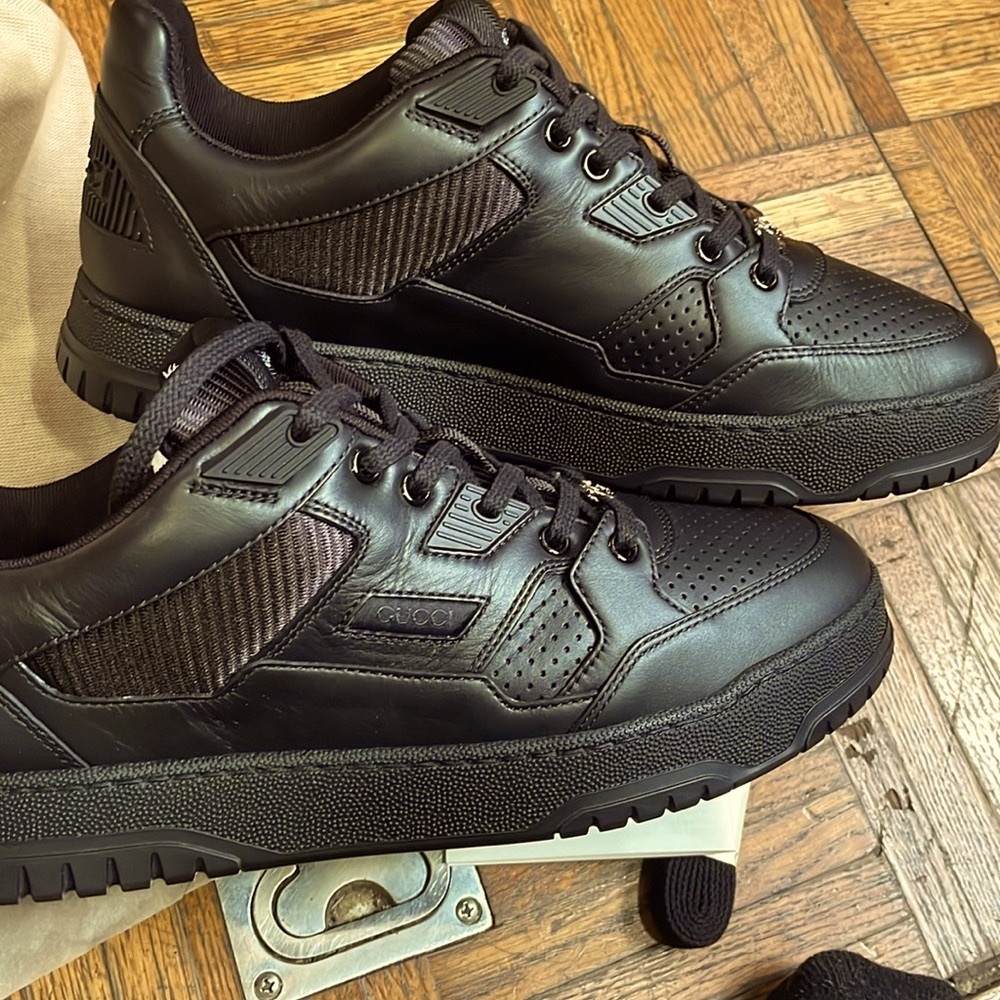 $ALE - Gucci Perforated Sneakers